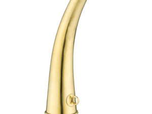 Corne ronde Elless 45 cm laiton