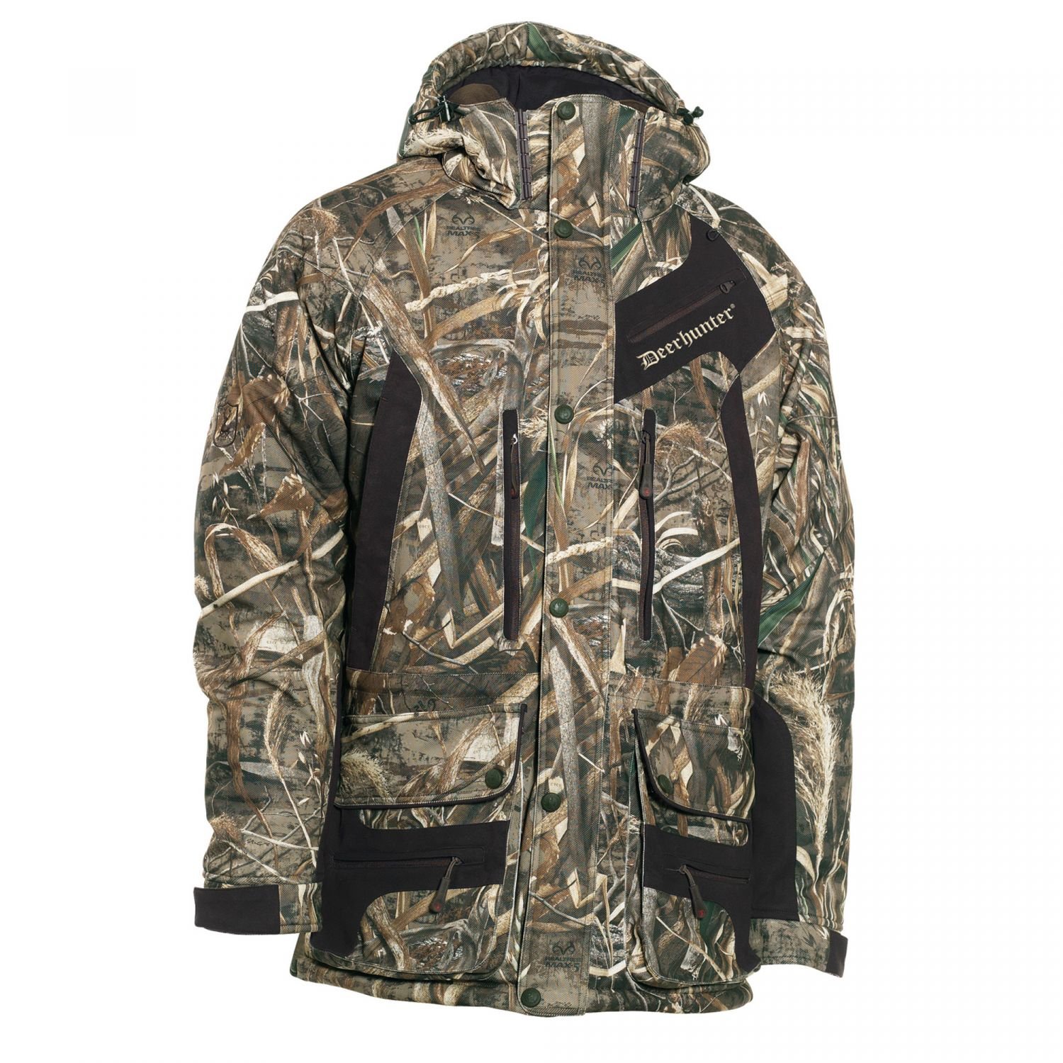 Gilet De Protection Browning Realtree Max-5 - Néoprène 5mm, Plaque Poitrine - Taille L, Ajustable Velcro