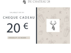 Bon cadeau 20 €