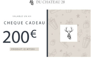 Bon cadeau 200 €
