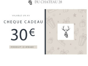 Bon cadeau 30 €