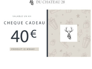Bon cadeau 40 €